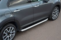 Fiat 500X 2014–2024 Fullmond sivuportaat (2 kpl, alumiini) kuva 1