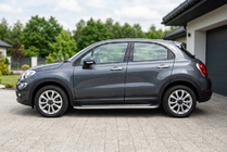 Fiat 500X 2014–2024 Maydos V2 sivuportaat (2 kpl, alumiini ↗ ruostumaton teräs) kuva 1