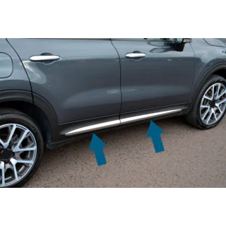 Oven kromilista (4 kpl) Fiat 500X 2014–2024 kuva 2