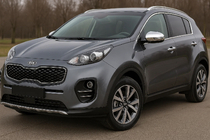 Kia Sportage 2015–2021 Peilinkuoret (2 kpl, ruostumaton teräs) kuva 3