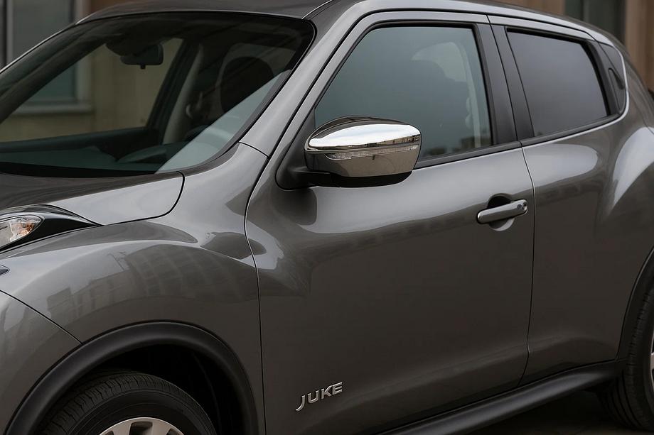 Nissan Juke 2010–2019 Sivupeilien kromikuoret 2014-2019 (2 kpl, muovi) Image
