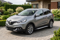 Renault Kadjar 2015–2022 Line-sivuporrassarja (2 kpl, alumiini) kuva 1