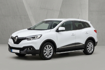 Renault Kadjar 2015–2022 Maydos V1 sivuastinlaudat (2 kpl, alumiini / ruostumaton teräs) kuva 1