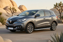 Renault Kadjar 2015–2022 Tayga Grey -sivuaskelmat (2 kpl, alumiini) kuva 1