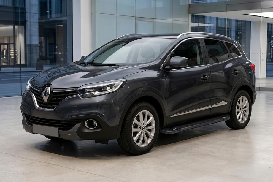 Renault Kadjar 2015–2022 RedLine Black sivuporrastangot (2 kpl, alumiini) Image