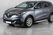 Renault Kadjar 2015–2022 Allmond Grey -sivuporrassarja (2 kpl, alumiini) kuva 1