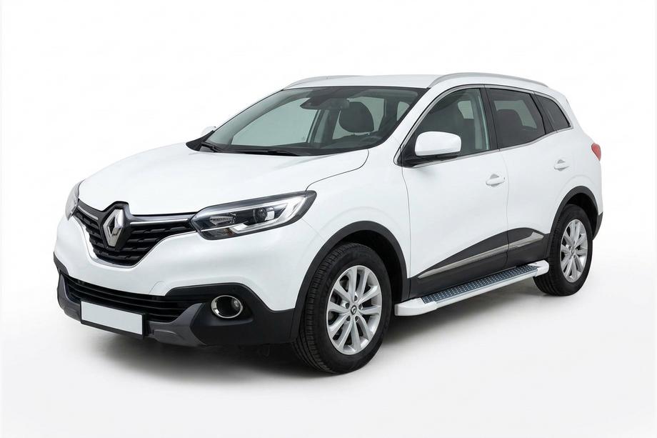 Renault Kadjar 2015–2022 Allmond White -sivukynnykset (2 kpl, alumiini) Image