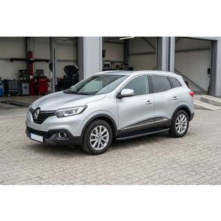 Tayga Black sivuaskelmat (2 kpl, alumiini) Renault Kadjar 2015–2022 kuva 1