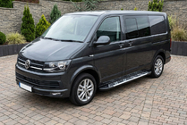 Volkswagen T6 2015–2024 Sunrise-astinlaudat (2 kpl, alumiini) Pitkä akseliväli kuva 1