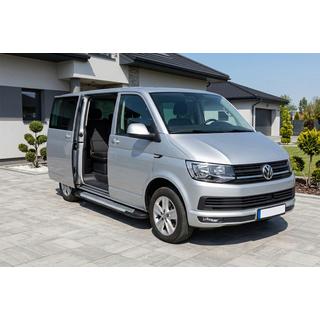 Line-sivuporrassarja (2 kpl, alumiini) Volkswagen T6 2015–2024 kuva 1