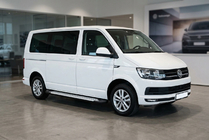Volkswagen T6 2015–2024 Allmond Grey -sivuporrassarja (2 kpl, alumiini) kuva 1