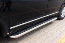 Volkswagen T6 2015–2024 Maydos V2 sivuportaat (2 kpl, ruostumaton teräs) kuva 1