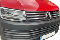 Volkswagen T6 2015–2024 Säleikön kromilistat 2015-2019 (4 kpl, ruostumaton teräs) Carmos - turkkilainen teräs kuva 1