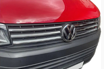 Volkswagen T6 2015–2024 Säleikön kromilistat 2015-2019 (4 kpl, ruostumaton teräs) Carmos - turkkilainen teräs kuva 3