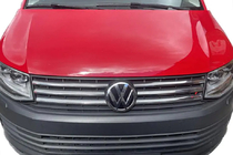 Volkswagen T6 2015–2024 Säleikön kromilistat 2015-2019 (4 kpl, ruostumaton teräs) Carmos - turkkilainen teräs kuva 4