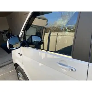 Ikkunalistat (2 kpl, ruostumaton teräs) Volkswagen T6 2015–2024 kuva 1