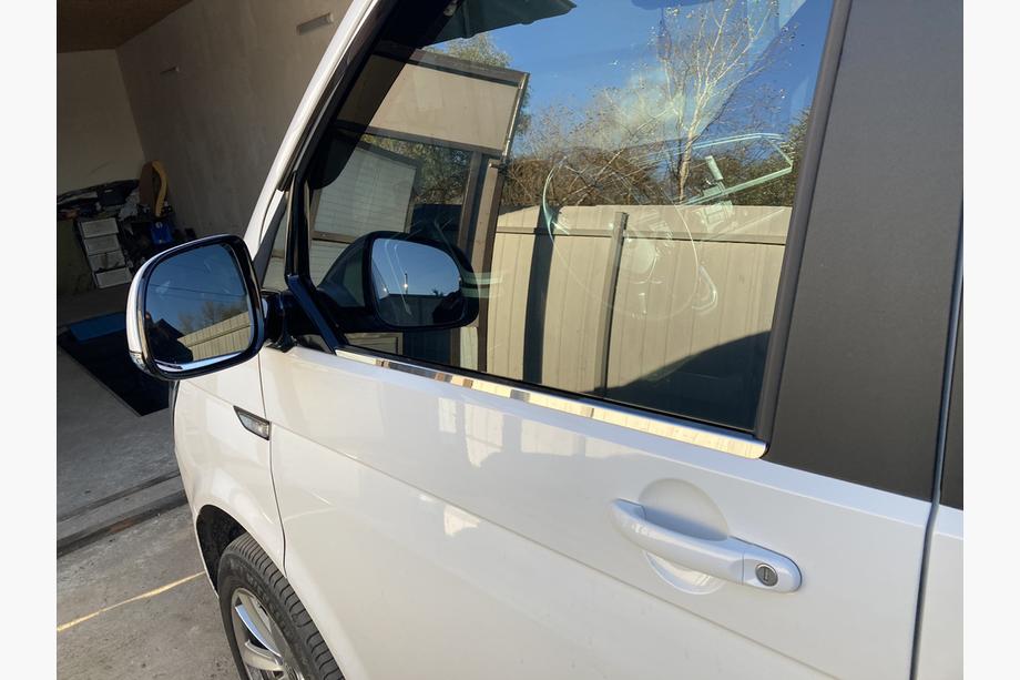 Volkswagen T6 2015–2024 Ikkunalistat (2 kpl, ruostumaton teräs) OmsaLine – italialainen ruostumaton teräs Image