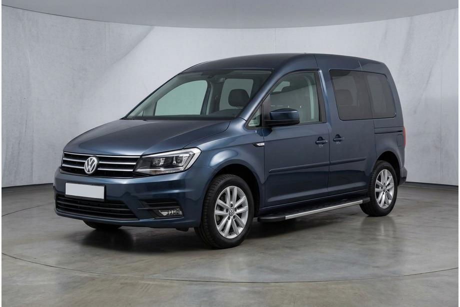 Volkswagen Caddy 2015–2020 Duru sivuastinlaudat (2 kpl, alumiini) Maxi-alusta Image