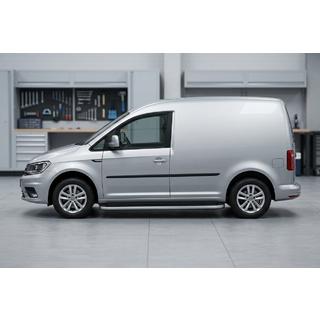 Tayga Grey -sivuaskelmat (2 kpl, alumiini) Volkswagen Caddy 2015–2020 kuva 1