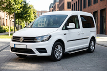 Volkswagen Caddy 2015–2020 Maya sivukynnykset (2 kpl, alumiini) Maxi-alusta kuva 1