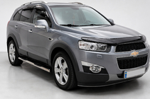Chevrolet Captiva 2006–2019 Sivusuojaputket (2 kpl, ruostumaton teräs) Ø70 mm kuva 1