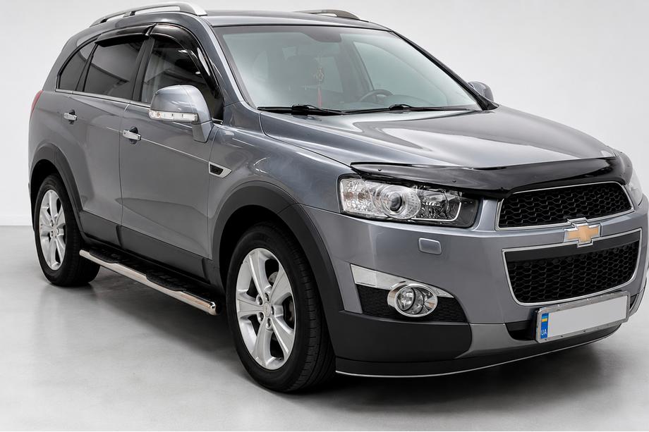 Chevrolet Captiva 2006–2019 Sivusuojaputket (2 kpl, ruostumaton teräs) Ø70 mm Image