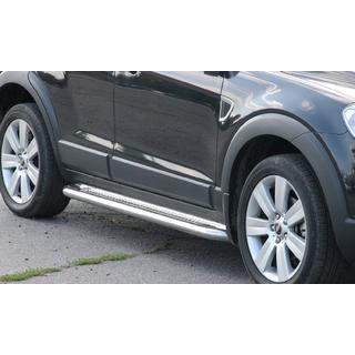 Premium-sivuporrasputket (2 kpl, ruostumaton teräs) Chevrolet Captiva 2006–2019 kuva 1