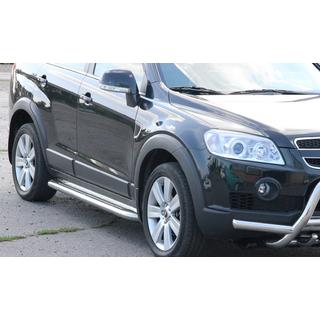 Premium-sivuporrasputket (2 kpl, ruostumaton teräs) Chevrolet Captiva 2006–2019 kuva 2