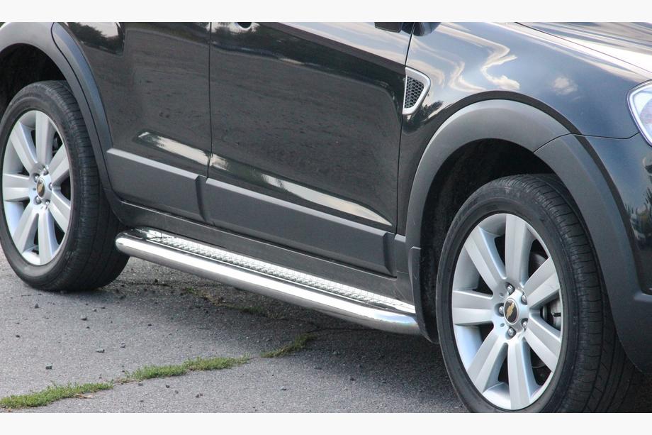 Chevrolet Captiva 2006–2019 Premium-sivuporrasputket (2 kpl, ruostumaton teräs) Image