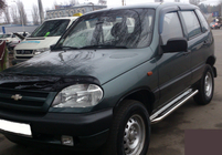 Chevrolet Niva 1998–2020 Premium-sivuaskelmat (2 kpl, RST) Ø60 mm kuva 2