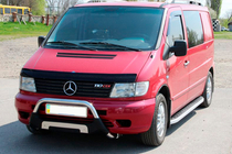 Mercedes Vito W638 1996–2003 Fullmond sivuastinlaudat (2 kpl, alumiini) kuva 1