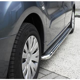 Premium-sivuporrasputket (2 kpl, ruostumaton teräs) Citroen Berlingo 1996–2008 kuva 1