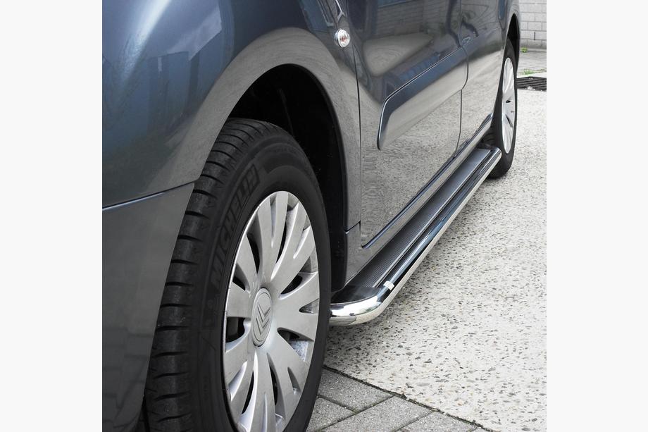 Citroen Berlingo 1996–2008 Premium-sivuporrasputket (2 kpl, ruostumaton teräs) Image