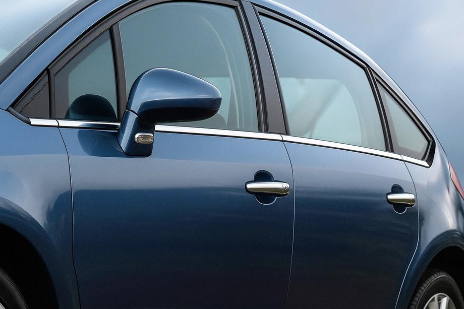 Citroen C-4 2004–2010 Ulkoiset ikkunalistat (RST) Viistoperä, Carmos - turkkilainen teräs Image