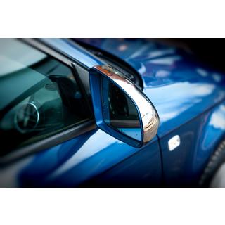 Sivupeilin kuoret (2 kpl, ruostumaton teräs) Audi A4 B7 2004–2008 kuva 4
