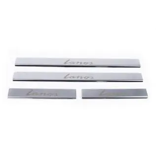 Carmos V1 kynnyslistat (4 kpl, ruostumaton teräs) Daewoo Lanos 1998–2017 kuva 2
