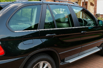 BMW X5 E53 1999–2006 Alaosan ruostumattomat teräskoristelistat (6 kpl) kuva 1