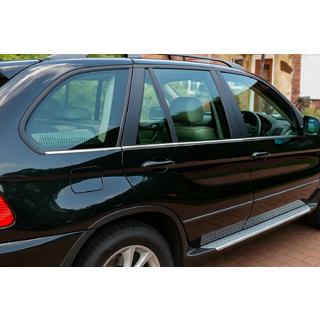 Alaosan ruostumattomat teräskoristelistat (6 kpl) BMW X5 E53 1999–2006 kuva 1