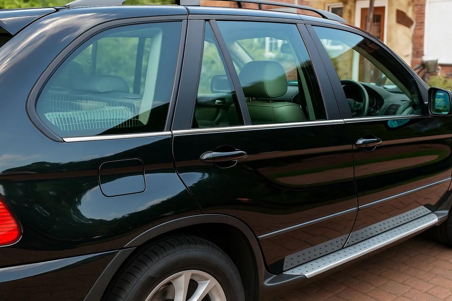BMW X5 E53 1999–2006 Alaosan ruostumattomat teräskoristelistat (6 kpl) Image