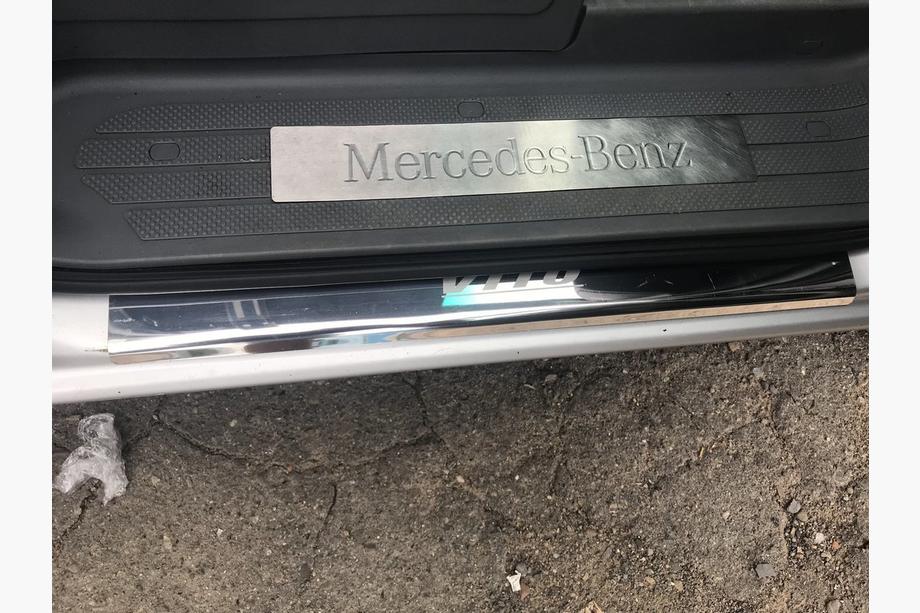 Mercedes Vito W639 2004–2014 Kynnyslistat Laser-tyyli (2 kpl, teräs) Kuva 7