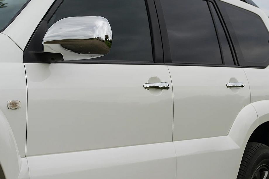 Toyota Land Cruiser Prado 120 2002–2009 Ovenkahvan suojakuoret (4 kpl, ruostumaton teräs) Image