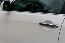Toyota Camry 2006–2011 Ovenkahvan suojakuoret (4 kpl, ruostumaton teräs, EU) kuva 1