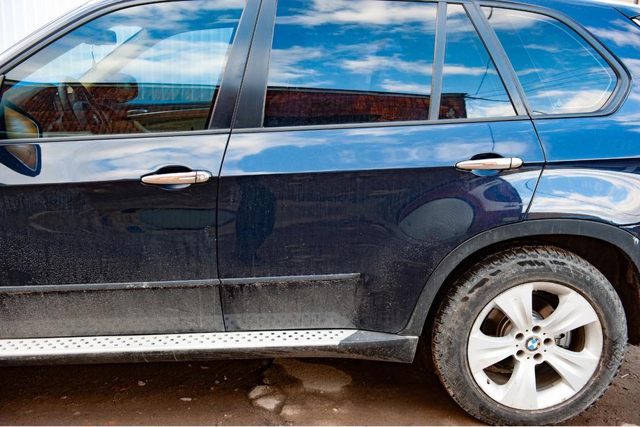 BMW X5 E70 2007–2013 Ovenkahvan kromisuojat (4 kpl, ruostumaton teräs) Kuva 1