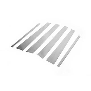 Ovipilarilistat (6 kpl, ruostumaton teräs) Mercedes ML W163 1997–2005 kuva 3