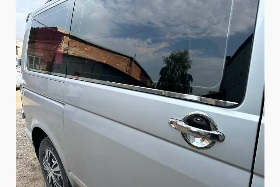 Volkswagen T5 2010–2015 Ruostumattomasta teräksestä valmistetut ovenkahvan suojat Kuva 13