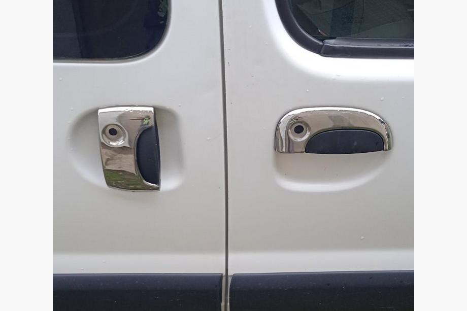 Renault Kangoo 1998–2008 Ovenkahvojen suojat (ruostumaton teräs) 2 etuoveen ↗ 1 liukuoveen Image