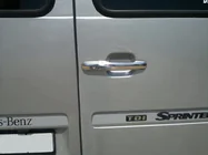 Volkswagen LT 1995–2006 Ovenkahvan kromisuojat (4 kpl, ruostumaton teräs) kuva 7