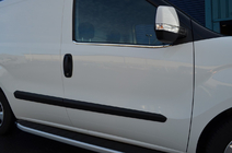 Fiat Doblo II 2010–2022 Ikkunalistat (ruostumaton teräs) 2 kpl, Carmos – turkkilaista terästä kuva 3