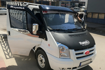 Ford Transit 2000–2014 Carmos ikkunan kromilistat (2 kpl, ruostumaton teräs) kuva 3