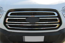 Ford Transit 2014– Etusäleikön kehyslistat (2014-2018, 2 kpl, rst) OmsaLine - italialaista ruostumatonta terasta kuva 4